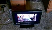 Solar Powered TV - powered by DIY solar power system - easy to make