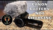 Canon Camcorder Battery Not Charging Camera DIY Fix Charger How To Habitat Podcast Film Your Hunt