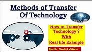 Methods of Transfer of Technology - in Hindi #lawbestow #technologytransfer