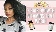Best Hair Growth Vitamins Every Girl Should Have | Thicken and Strengthen Thin Hair FAST