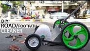 Eco Friendly Road Footpath Cleaner Machine Semi Automatic Mechanical Floor Cleaner