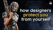 How Game Designers Protect Players From Themselves