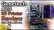 Geeetech A20 | 3d Printer Review | Unboxing | Assembly guide