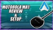 Motorola MA1: Wireless Android Auto Car Adapter - Setup & FULL Review