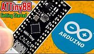 Getting started with MH-Tiny ATTINY88 microcontroller development board NANO v3.0