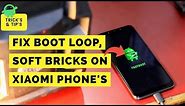 How to Flash Xiaomi Firmware using Fastboot & Fix Stuck on Mi Logo Bootloop or Unbrick your Xiaomi