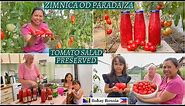 Zimnica od paradajza moje mame | Tomato salad preserved fresh from the garden | Garden to table
