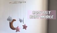 DIY FELT BABY MOBILE