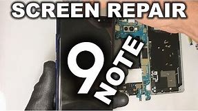 Samsung Galaxy Note 9 - How to Take Apart & Replace LCD Glass Screen