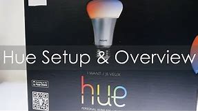 Philips Hue Wireless Lighting System Unboxing Setup & Overview