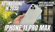 IPHONE 11 PRO MAX Unboxing and Hands-On IN 2023 - SUPER GANDA AT LAKAS PA DIN NG CHIPSET NITO!