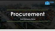 Procurement Powerpoint Presentation Slides