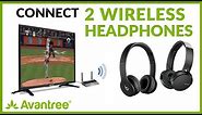 How to Have 2 Headphones Connected to ONE TV? Connect Two Headphones at the Same Time