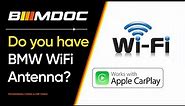 How to check if you have BMW WiFi antenna preinstalled and how to install in case if it's not?