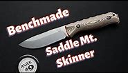 Benchmade Saddle Mountain Skinner 15002-1 Knife Review