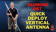 Diamond BB7 Review: a Perfect Back Yard Portable Antenna for HOA, POTA, or any Quick Deployment