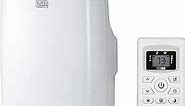 BLACK+DECKER 8,000 BTU Portable Air Conditioner up to 350 Sq.Ft.with Remote Control, White