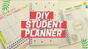How to Make a student Planner using Notebook | Planner for students
