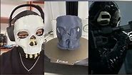 Ghost mask CODMW 3D Printed with eSUN PLA+ #3dprinting #3dprint #3dprinter #cod #codmw #ghost