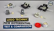 New LEGO Technic differential from the 42109 Top Gear Rally Car - test & comparison