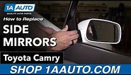 How to Replace Side Mirrors 06-11 Toyota Camry