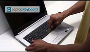 Sony Vaio Laptop Keyboard Installation Replacement Guide - Remove Replace Install