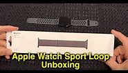 Apple Watch Sport Loop Black 42mm Unboxing