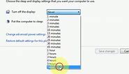 How to change Lock Screen & Sleep time in Windows PC