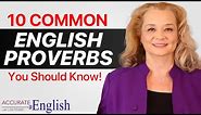 10 common English proverbs you should know