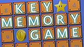 Key Memory Brain Game Typing Game