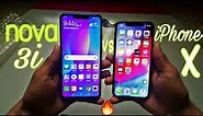 iPhone X vs Huawei Nova 3i Speed Test Comparison 2019