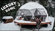 Geodesic Dome Build (Insulating our Tiny House)