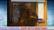 Home Automation dashboard INSIDE your Magic Mirror with Grafana and Home Assistant!