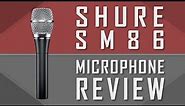 Shure SM86 Handheld Condenser Microphone Review