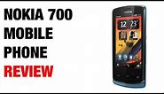 Nokia 700 Mobile Phone Review