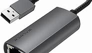 USB 3.0 Ethernet Adapter, WALNEW 1000Mbps Gigabit USB to Ethernet LAN Network Adapter, Aluminum USBA Male to RJ45 Female Cable Converter for MacBook,Chromebook,Surface, Laptop,Desktop,PC