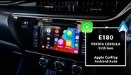 Toyota Corolla 2018 - CarPlay & Android Auto Installed