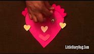 Valentine's activity for preschool - My Pink Valentine - Littlestorybug