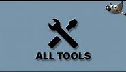 Show All Tool Icons in Gimp