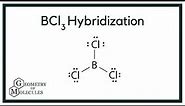 BCl3 (Boron Trichloride) Hybridization