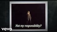 Billie Eilish - Not My Responsibility (Official Lyric Video)