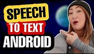 Android Speech To Text Tutorial For Beginners - Android Basics Tutorial
