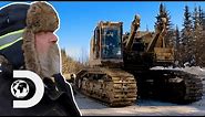 Tony Builds $1.4 Million Excavator To Mine 9k Ounces Of Gold I Gold Rush: Winter’s Fortune