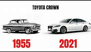 Toyota Crown Evolution 1955-2022