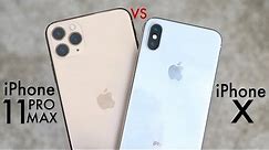 iPhone 11 Pro Max Vs iPhone X! (Comparison) (Review)