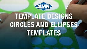 Alvin® Circles and Ellipses Templates