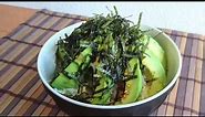 【Japanese Cuisine Recipe】Avocado & Tuna-Flake Don(bowl)