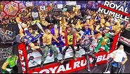 Royal Rumble WWE Action Figure Match! Hardcore Championship!