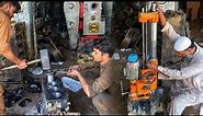 Engine Block Cylinder Boring and Honing Complete Procedure | Boring Engine Block | Mechanical Skills