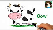 How to Draw a Cow Easy 🐮